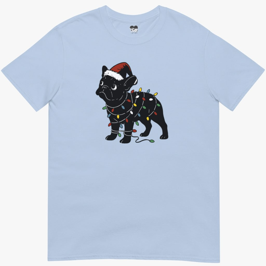 Frenchie Christmas Lights T-Shirt