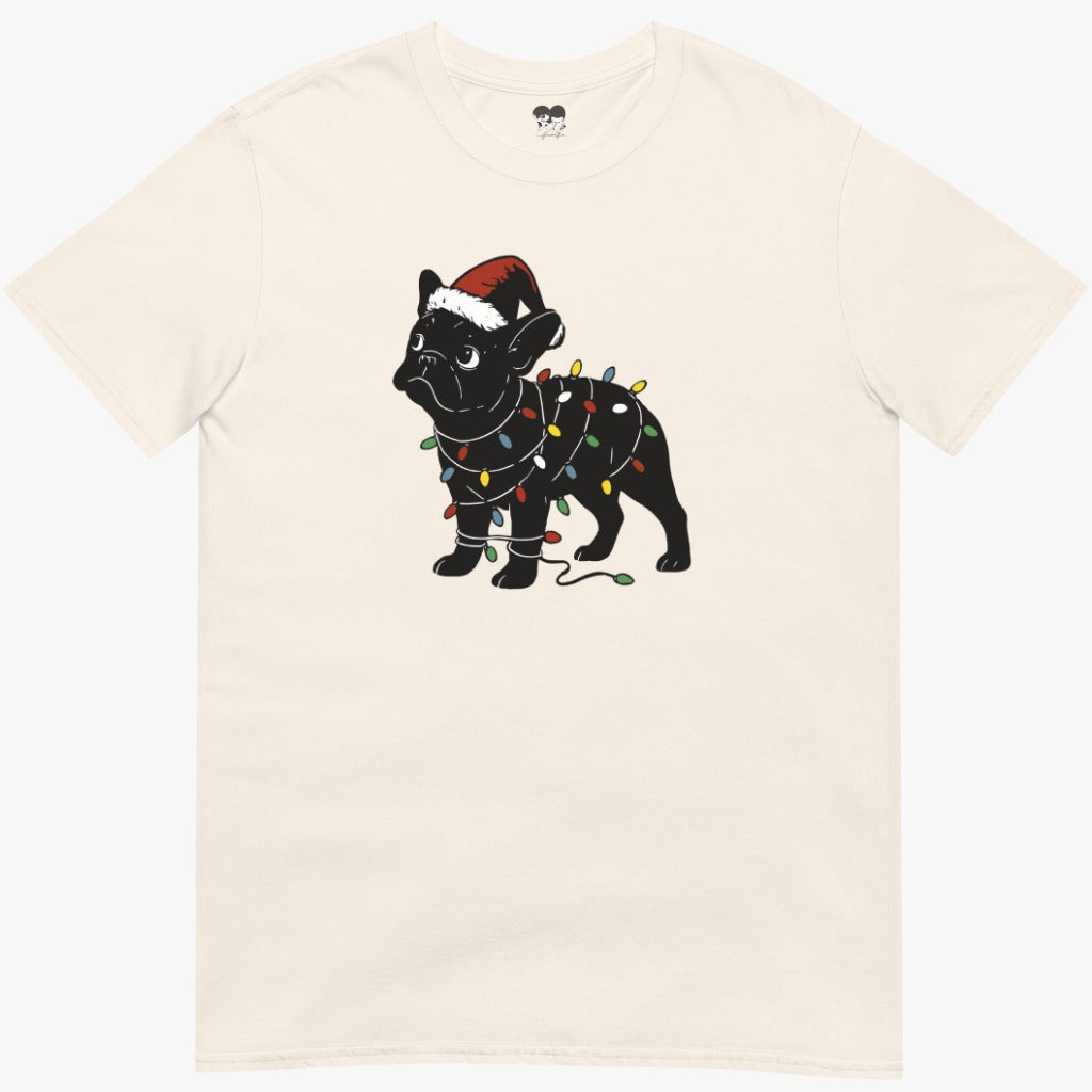 Frenchie Christmas Lights T-Shirt
