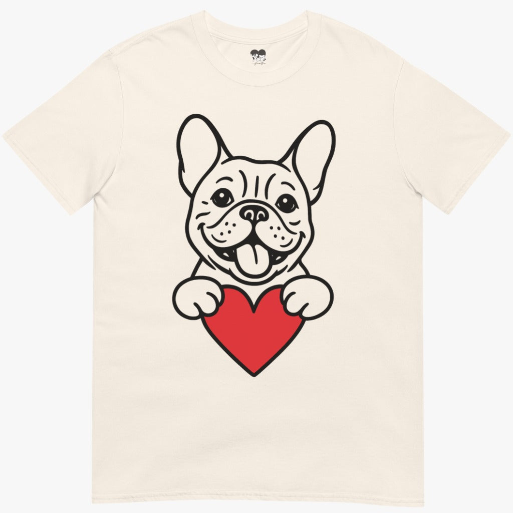 Heart giving frenchie T-Shirt