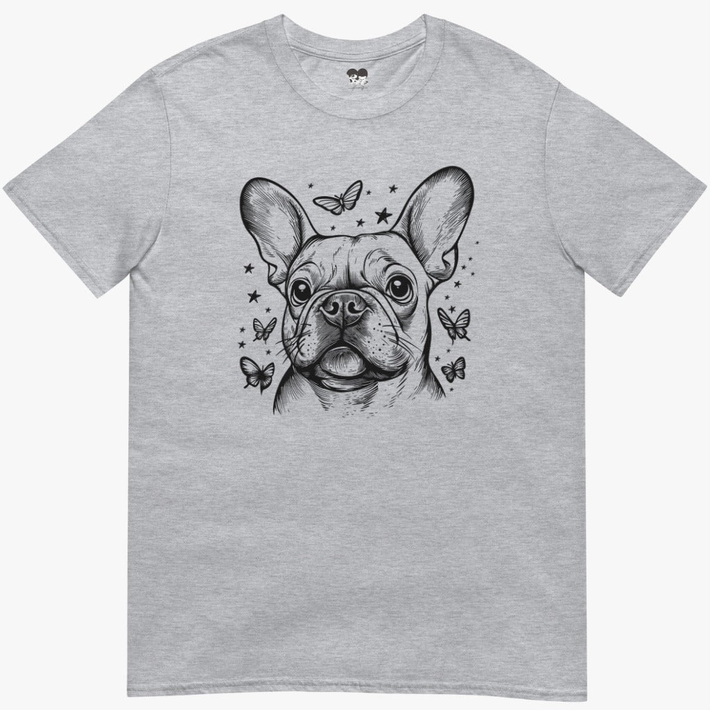 Frenchie x butterflies T-Shirt