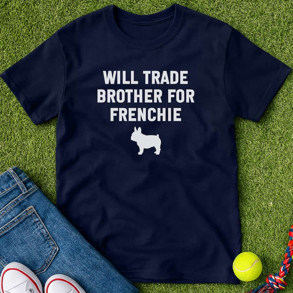 Brother for frenchie T-Shirt Navy / S Heartfur
