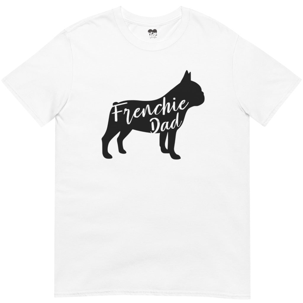 frenchie dad silhouette T-Shirt