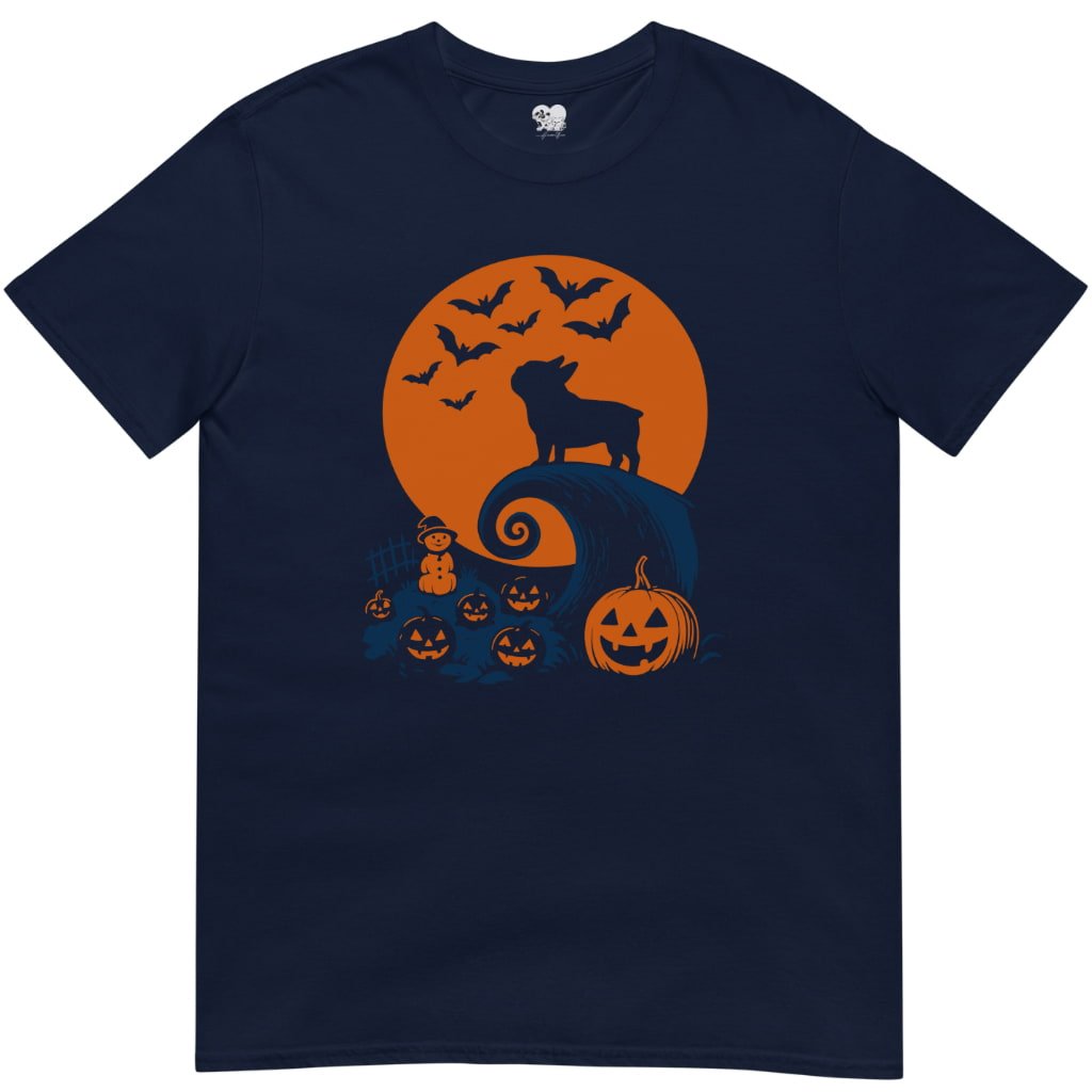 Frenchie Halloween T-Shirt - T-Shirt - Heartfur