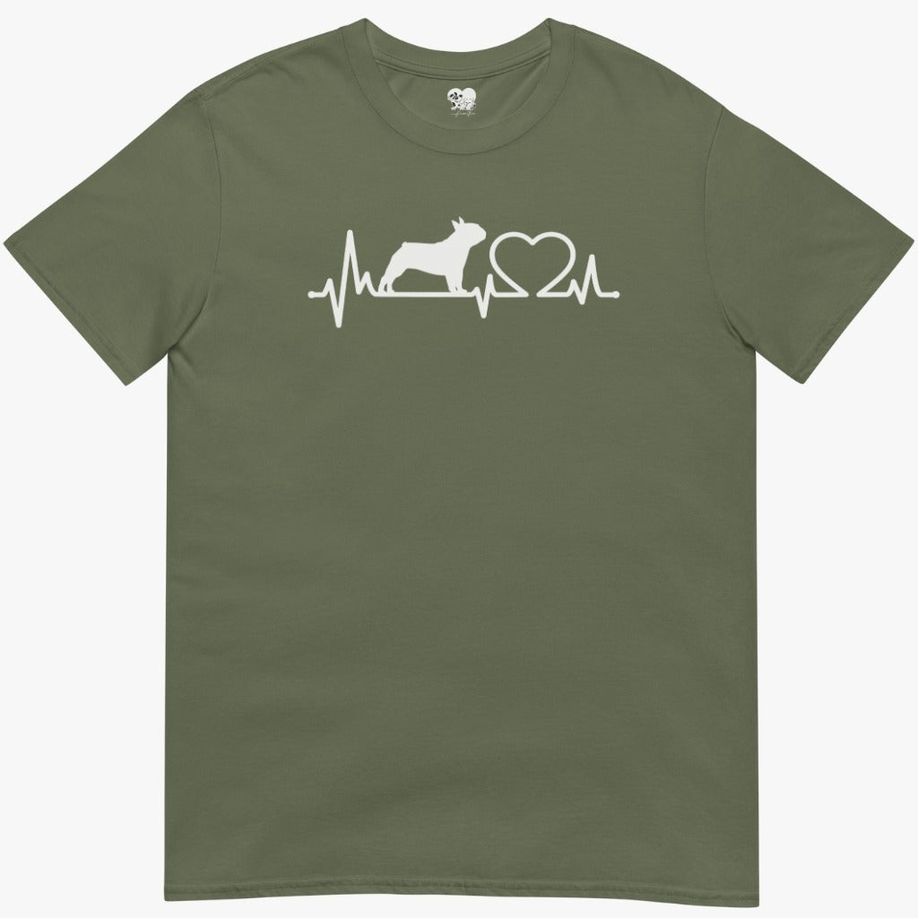 Frenchie Heartbeat T-Shirt