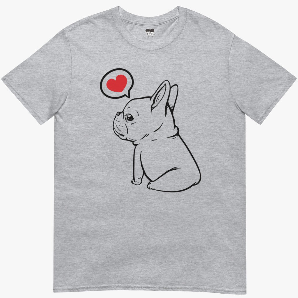 Frenchie love thoughts T-Shirt