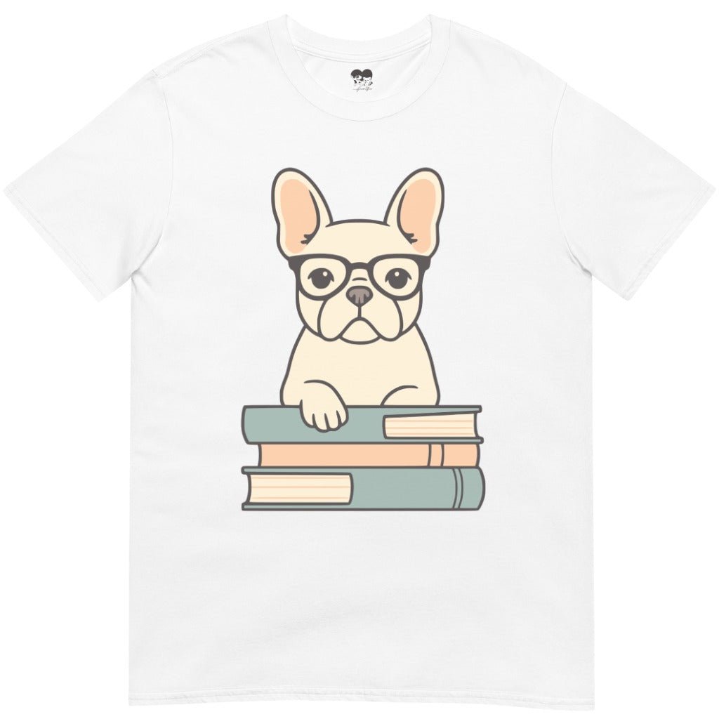 Frenchie Reader T-Shirt