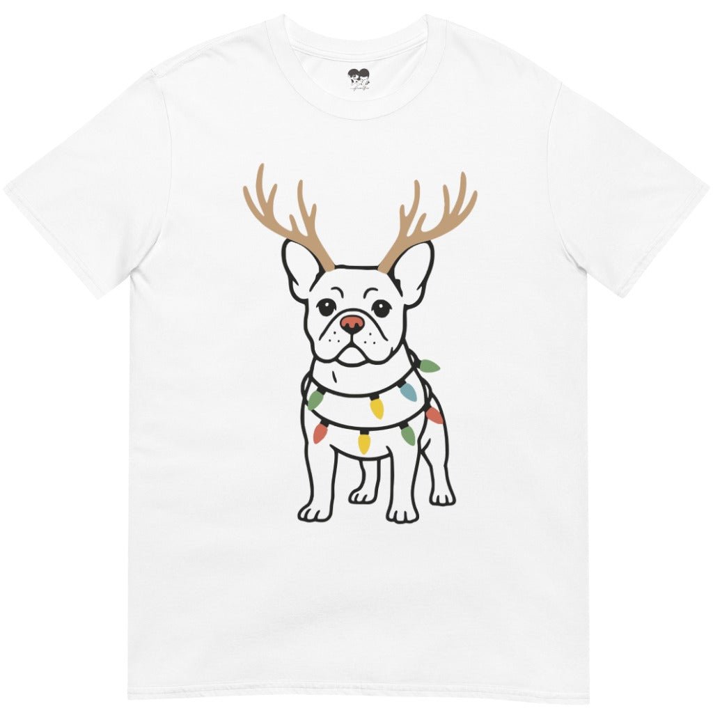 Frenchie reindeer T-Shirt