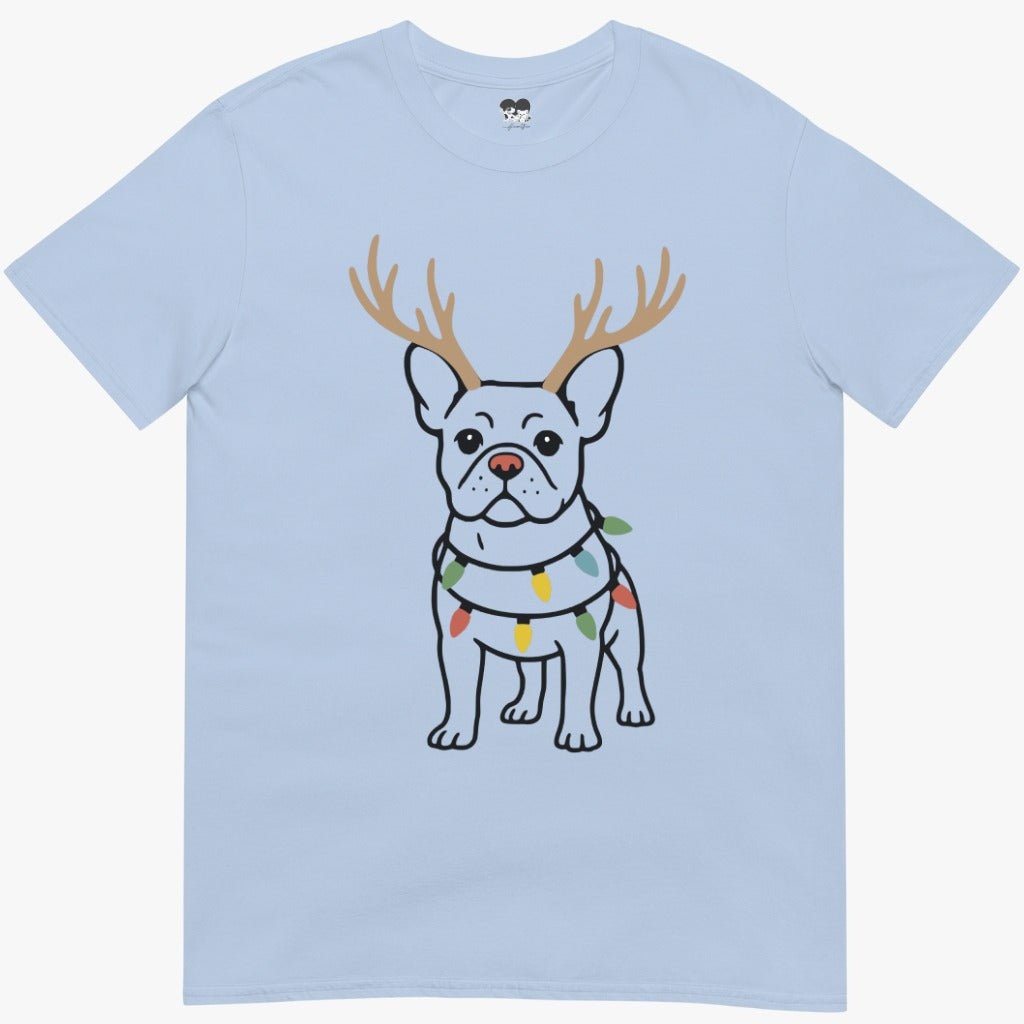 Frenchie reindeer T-Shirt