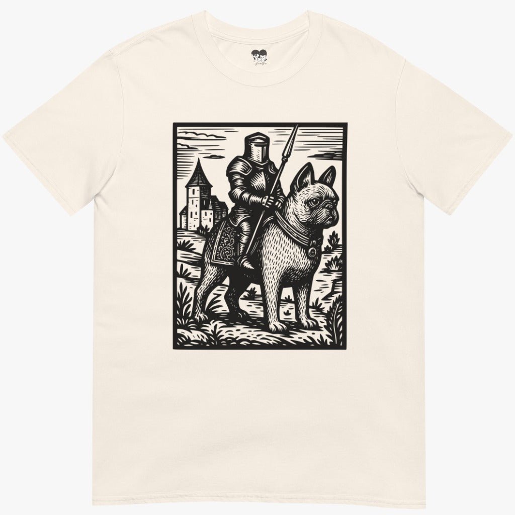 Knight frenchie Rider Vintage T-Shirt
