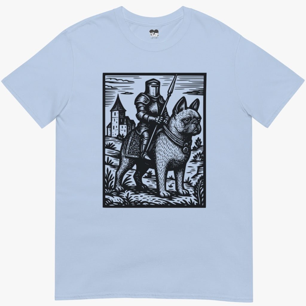 Knight frenchie Rider Vintage T-Shirt