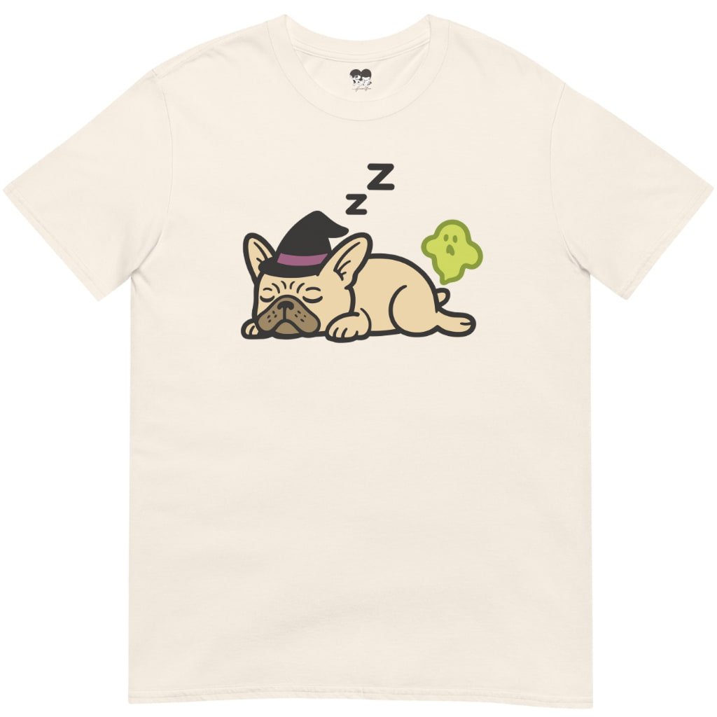 sleeping witch frenchie T-Shirt - T-Shirt - Heartfur