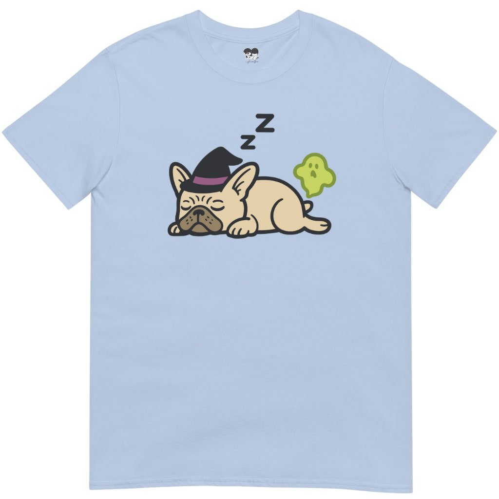 sleeping witch frenchie T-Shirt - T-Shirt - Heartfur
