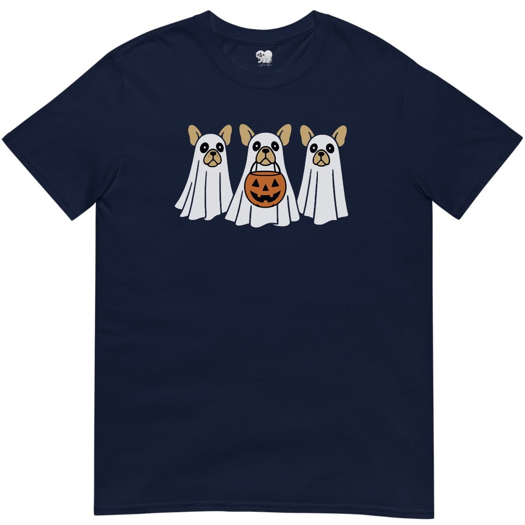 Сute Ghost frenchie T-Shirt - T-Shirt - Heartfur