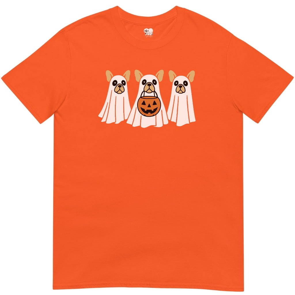 Сute Ghost frenchie T-Shirt - T-Shirt - Heartfur