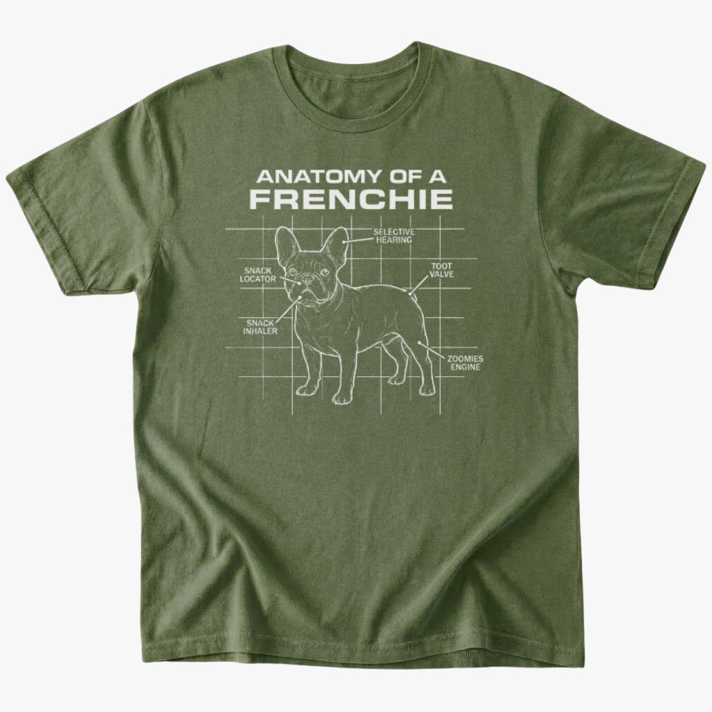 anatomy of a frenchie T-Shirt