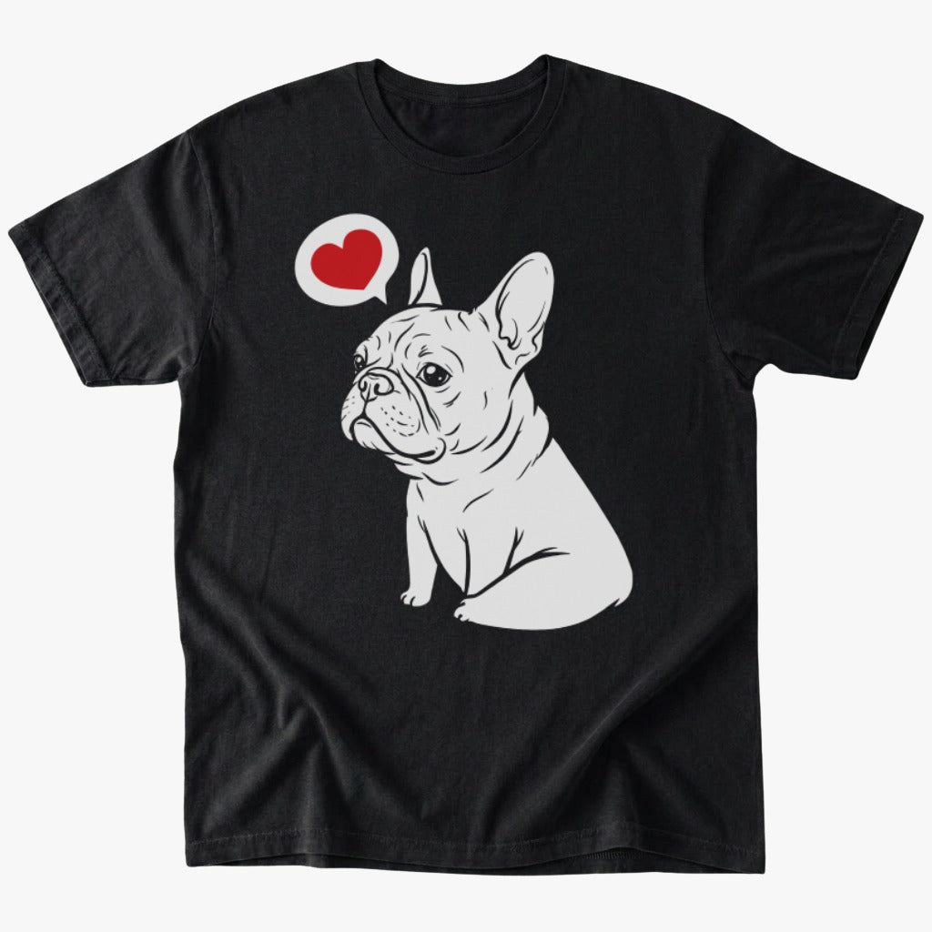 Frenchie love thoughts T-Shirt