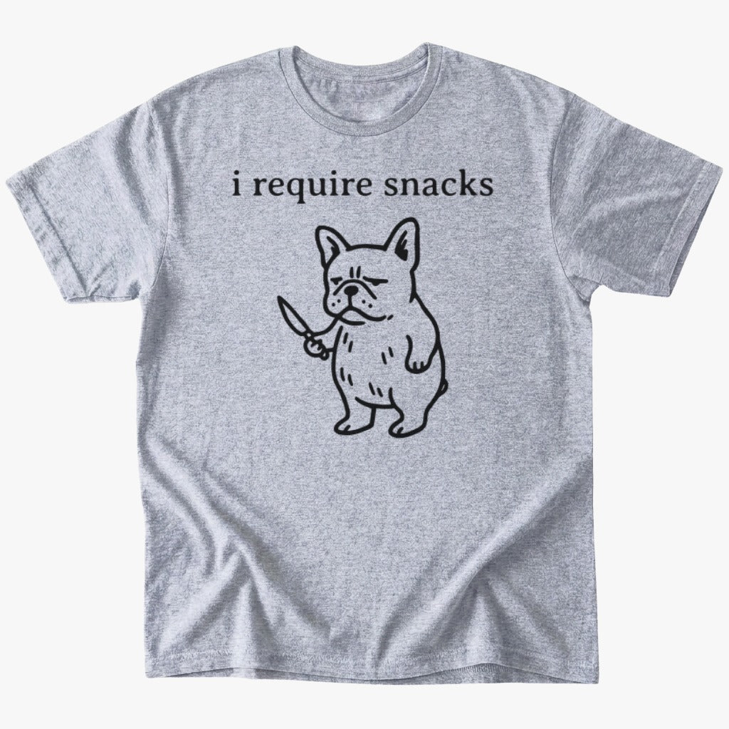 i require snacks T-Shirt