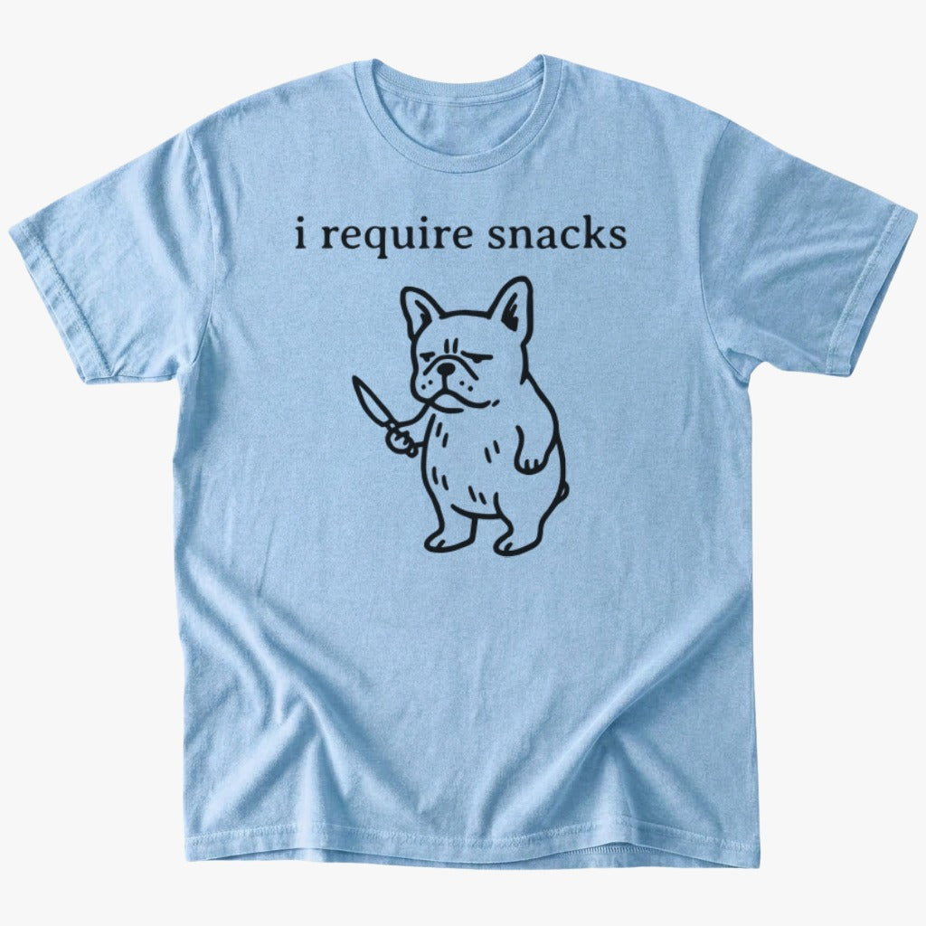 i require snacks T-Shirt