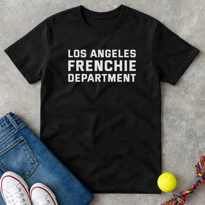 Los angeles frenchie department T-Shirt - T-Shirt - Heartfur
