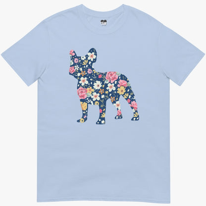 Navy floral frenchie T-Shirt