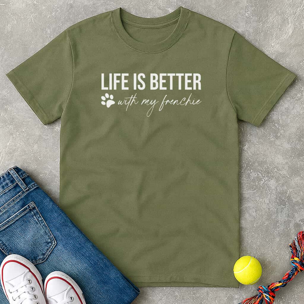 With my frencie T-Shirt - T-Shirt - Heartfur