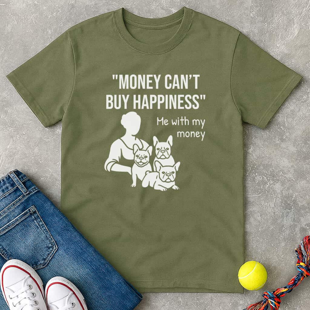 With my money T-Shirt - T-Shirt - Heartfur
