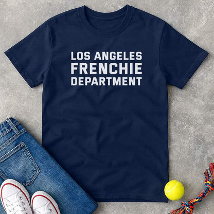 Los angeles frenchie department T-Shirt - T-Shirt - Heartfur