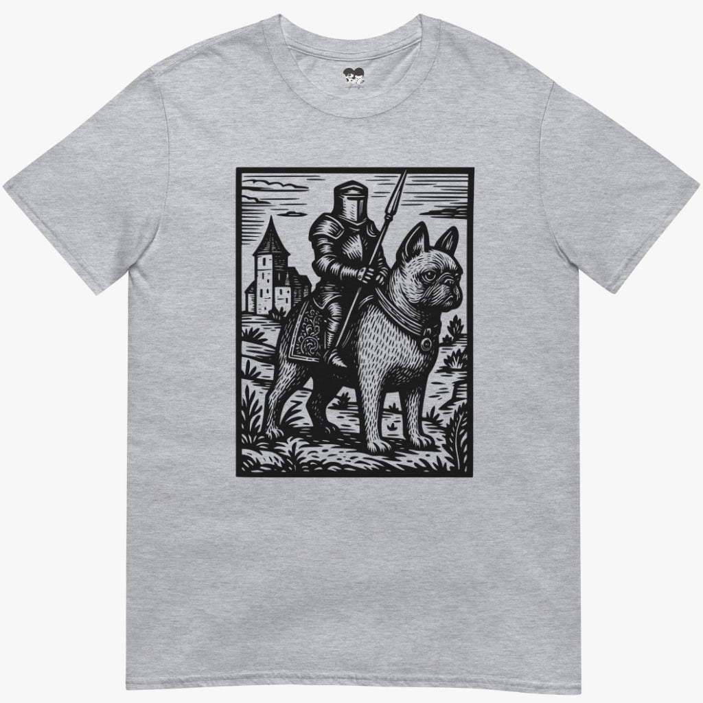 Knight frenchie Rider Vintage T-Shirt
