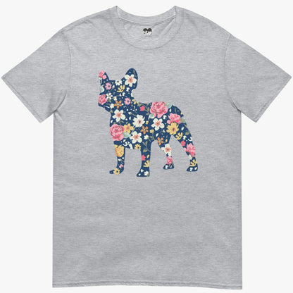 Navy floral frenchie T-Shirt