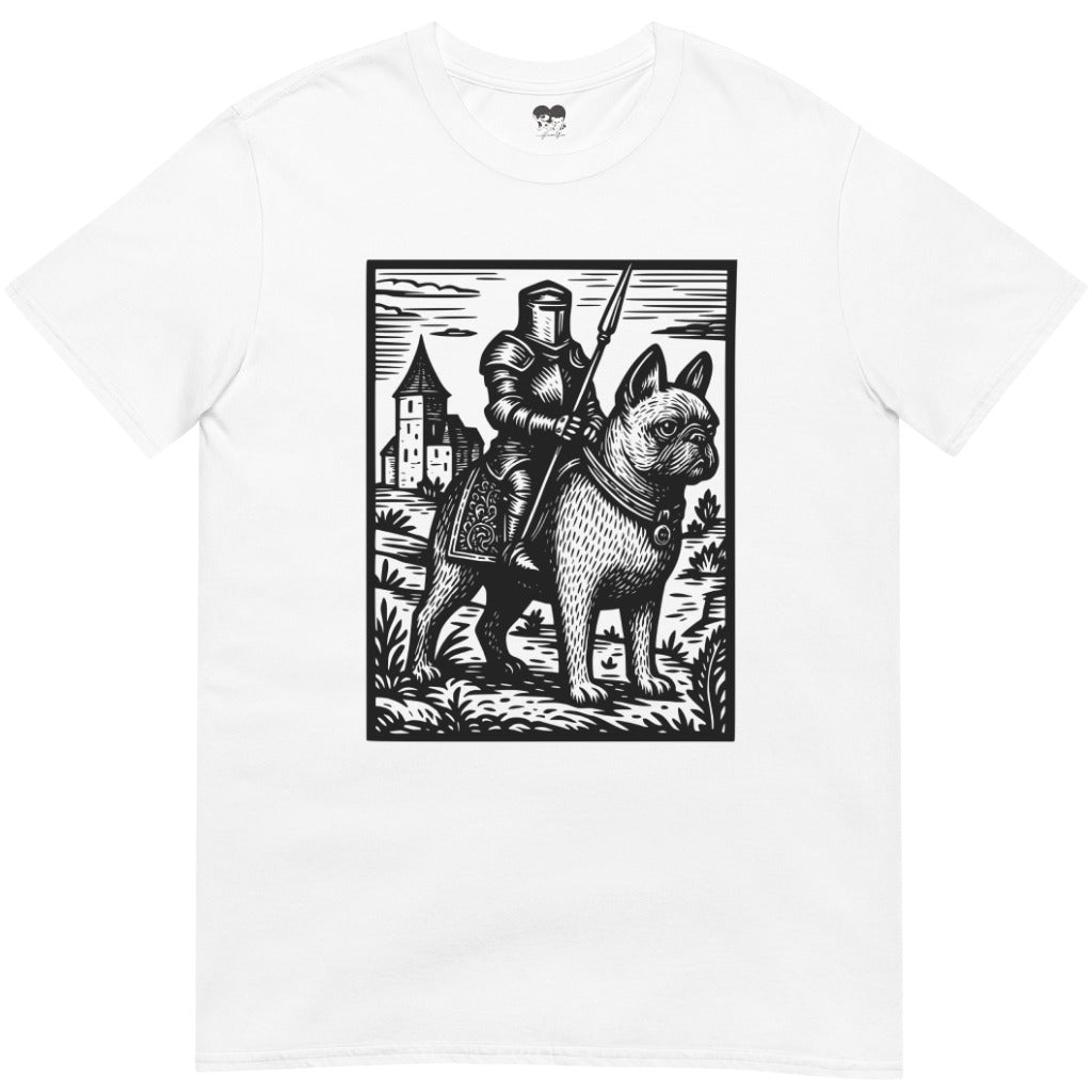 Knight frenchie Rider Vintage T-Shirt