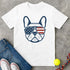 Patriotic Frenchie T-Shirt - T-Shirt - Heartfur