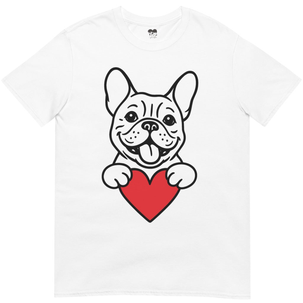 Heart giving frenchie T-Shirt