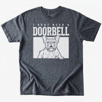 A doorbell T-shirt - Dark Heather - Heartfur
