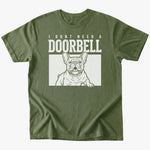 A doorbell T-shirt - Military Green - Heartfur