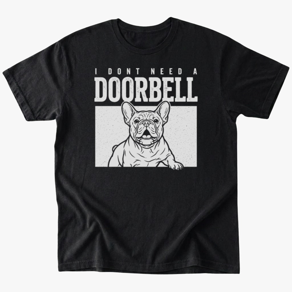 A doorbell T-shirt - Black - Heartfur