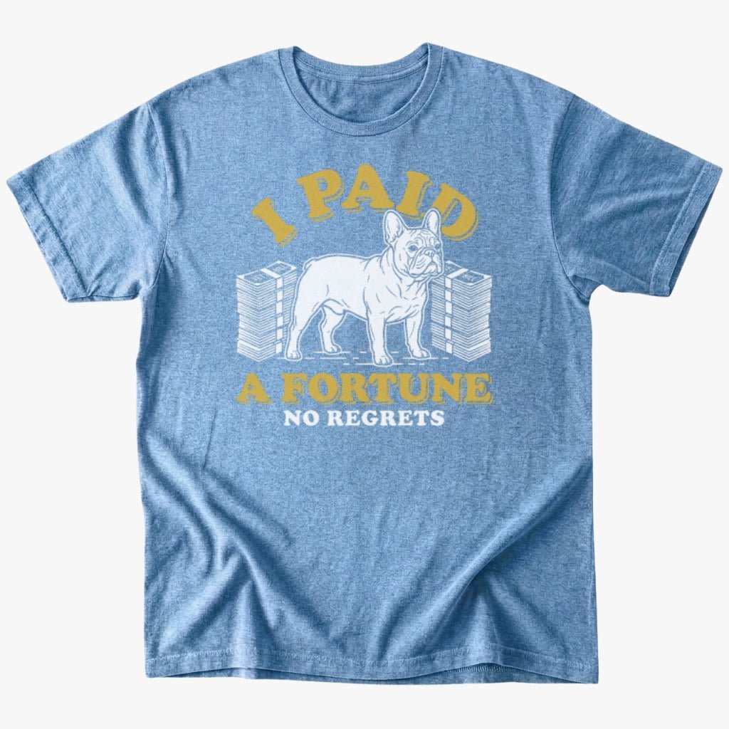 A fortune T-shirt - Heather Indigo - Heartfur