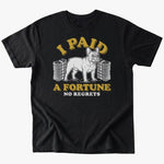 A fortune T-shirt - Black - Heartfur