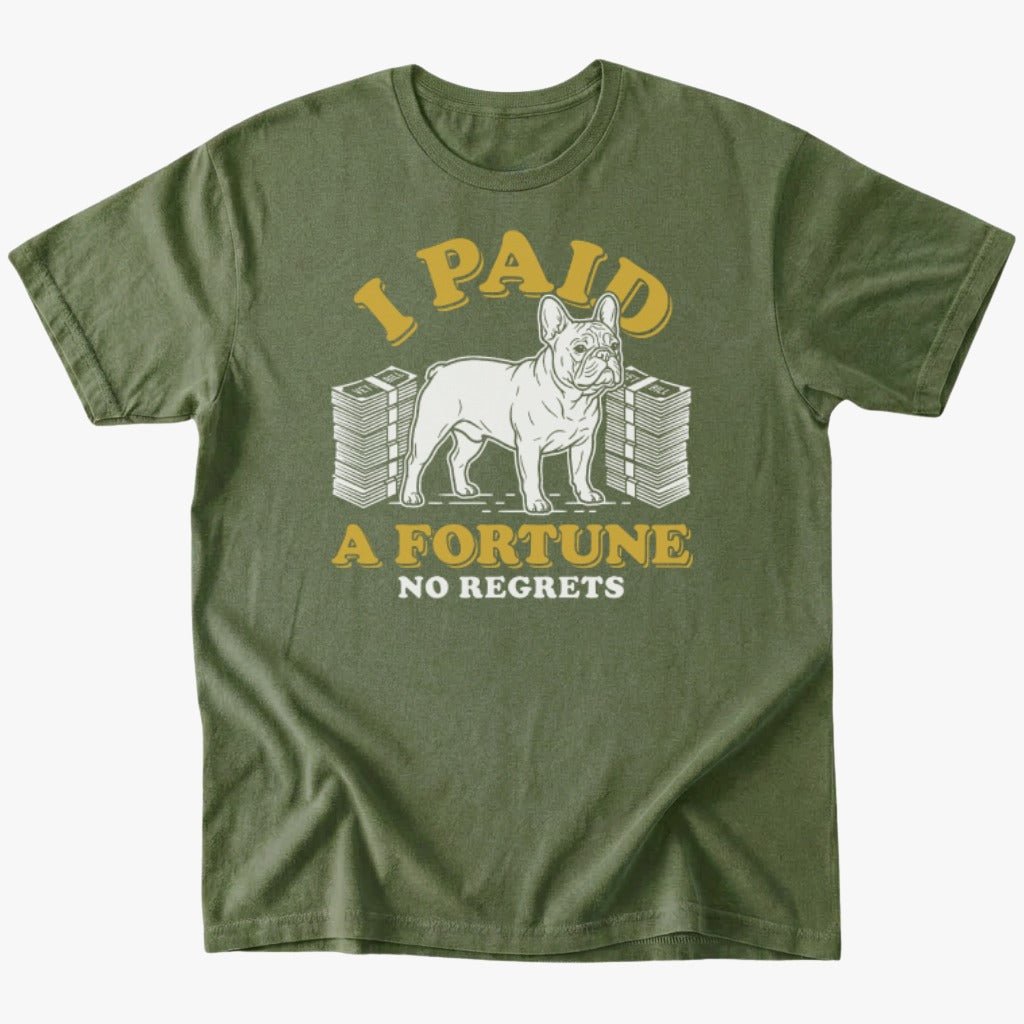 A fortune T-shirt - Military Green - Heartfur