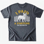A fortune T-shirt - Dark Heather - Heartfur