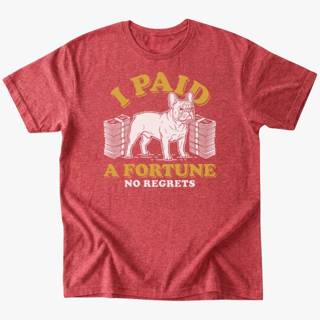 A fortune T-shirt - Heather Red - Heartfur