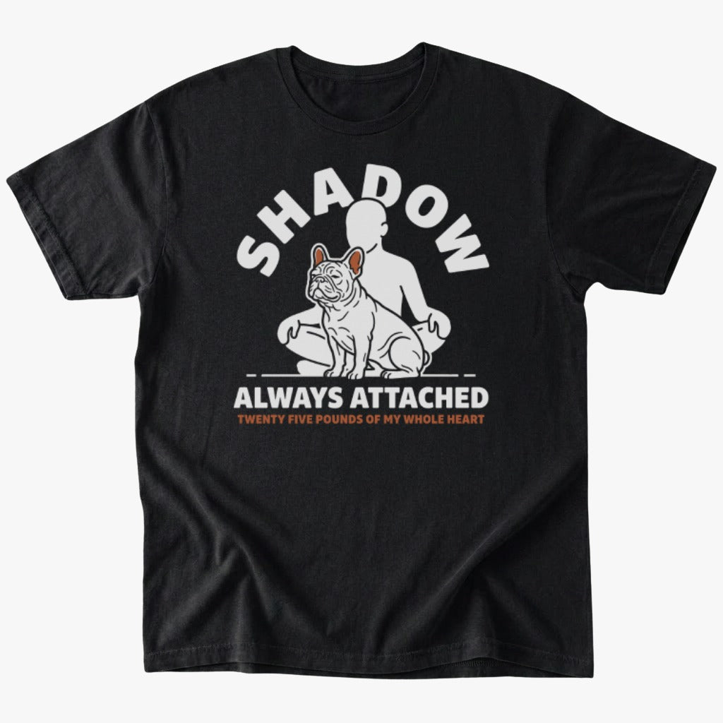 Always attached T-shirt - Black - Heartfur