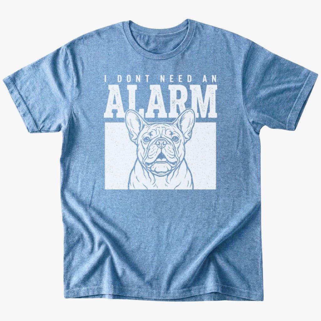 An Alarm T-shirt - Heather Indigo - Heartfur