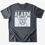An Alarm T-shirt - Dark Heather - Heartfur