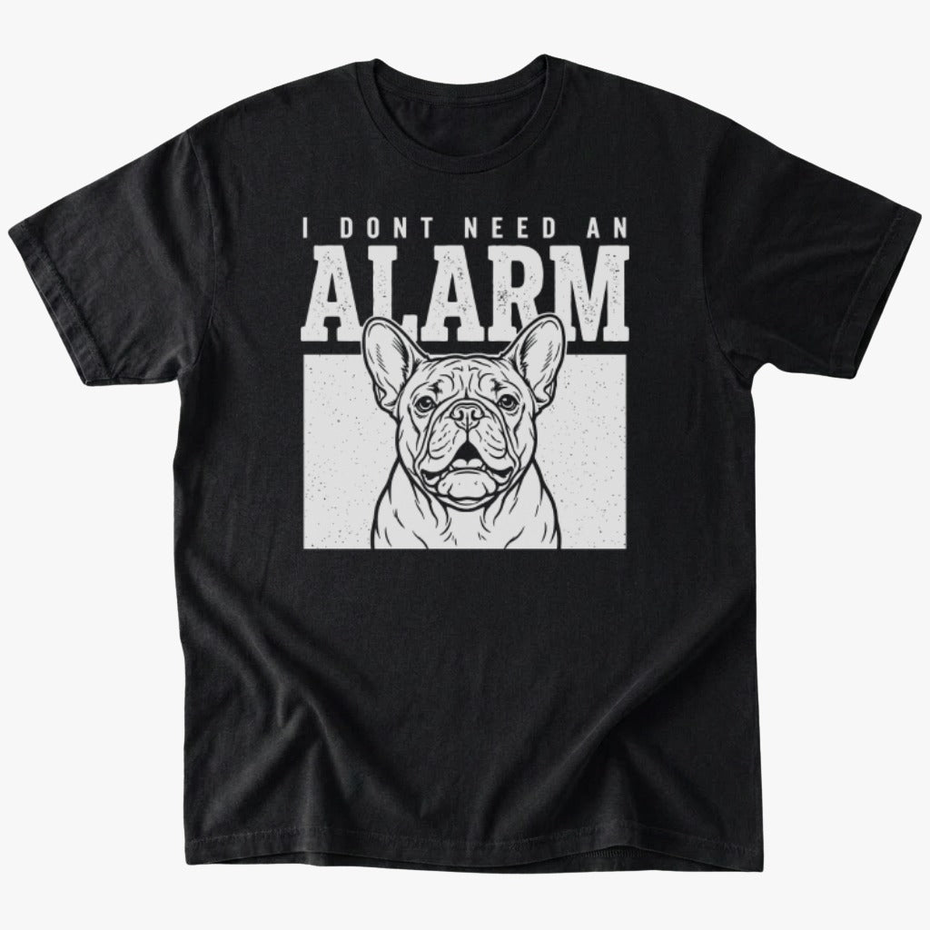 An Alarm T-shirt - Black - Heartfur