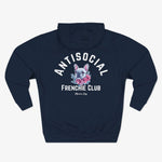 Anti-Social Hoodie - Navy - Heartfur