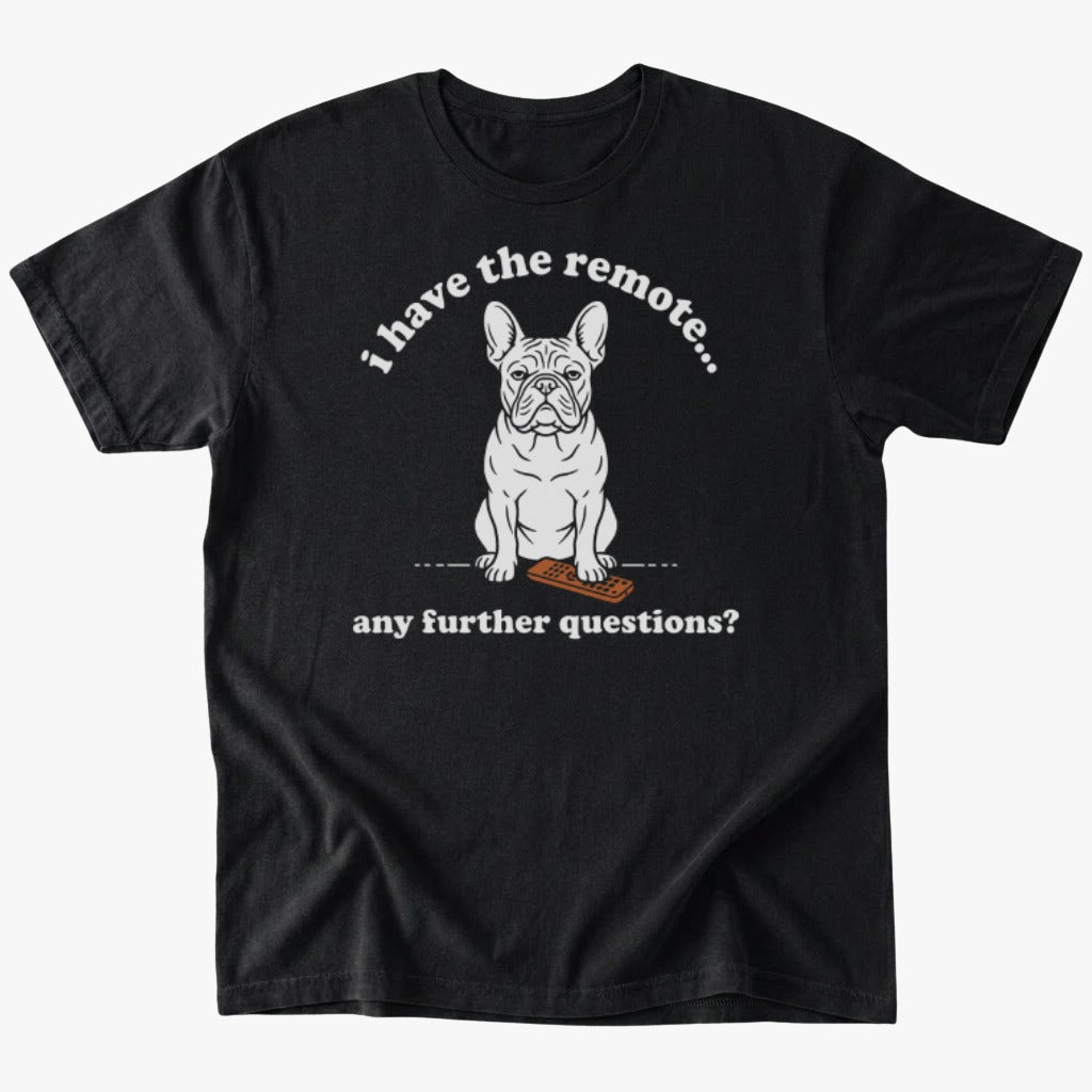 Any questions T-shirt - Black - Heartfur