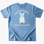Any questions T-shirt - Heather Indigo - Heartfur