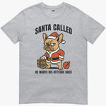 Attitude Claus T-Shirt - T-Shirt - Heartfur