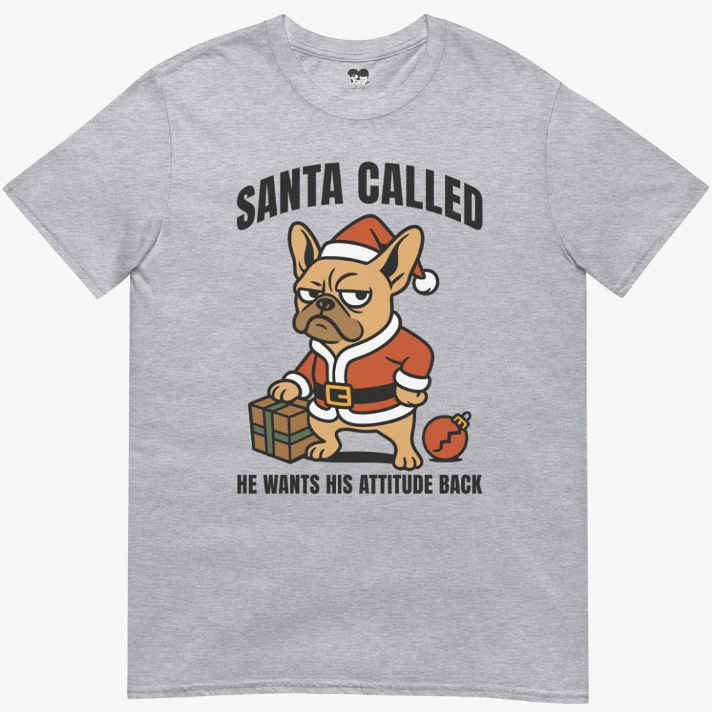 Attitude Claus T-Shirt - T-Shirt - Heartfur