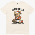 Attitude Claus T-Shirt - T-Shirt - Heartfur